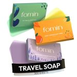 FOMIN - Paper Soap Sheets for Hand Washing - (300 Sheets) Orange, Tea Tree, Lavender Portable Travel Soap Sheets, Dissolvable Camping Mini Soap, Portable Hand Soap Sheet